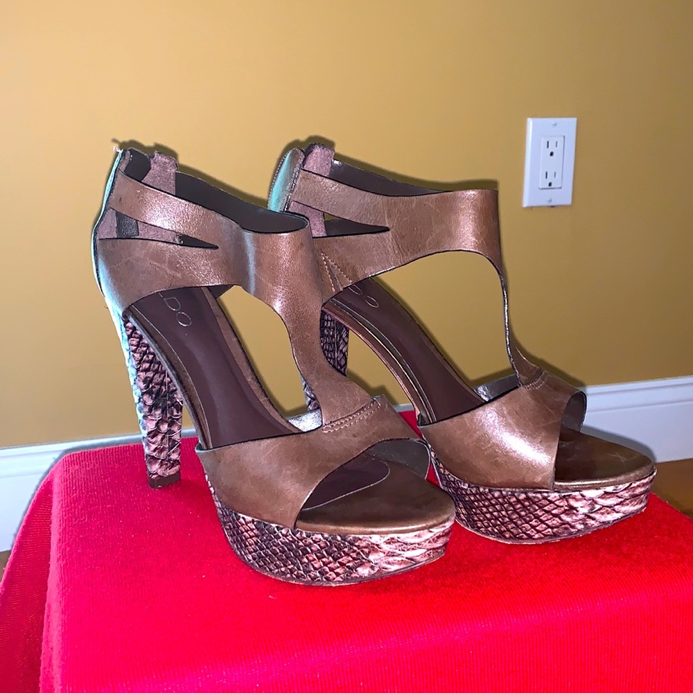 Aldo brown high heels (letilza)